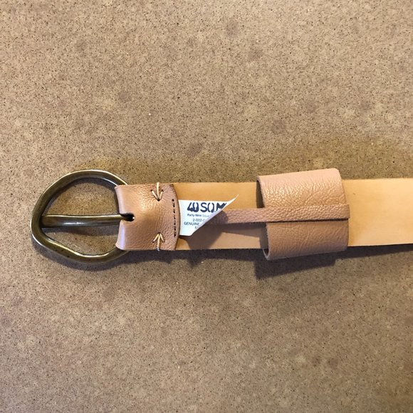49 SQ Miles - RISSETTO - SALT OF THE EARTH Belt - M - Natural - Italian Leather main image 11